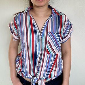 Colorful Button Up by Almost Famous